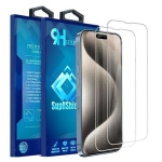 Protecteur d'écran Supershield anti-reflet en verre trempé pour iPhone 16 Pro Max - 2 pièces