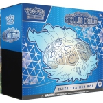 Pokémon USA Jeu de cartes de trading Pokemon: Scarlet & Violet (SV7) Stellar Crown Elite Trainer Box 9 Boîtes & accessoires