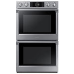 Open Box - Samsung 30" 5.1/5.1 Cu. Ft. Electric Double Wall Oven (NV51K7770DS)- SS - Scratch & Dent
