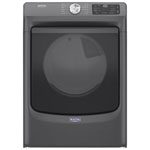 Maytag 7.3 Cu. Ft. Séchoir à gaz empilable avec détection d'humidité, prévention des rides & Étoile énergétique (MGD5630MBK) - Volcan noir
