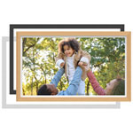 FotoStream 21.5" Digital Photo Frame with Interchangeable Frames (FS-WPF04EF) - Oak/Black - Only at Best Buy