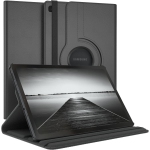 Étui rotatif pour Samsung Galaxy Tab A7 Lite 8,7 2021 [T220/T225/T227], support à 360 degrés [Veille automatique] Étui en cuir intelligent pour tablette (Noir)