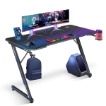 Colour: Gaming Desk (Black)