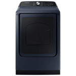 Open Box - Samsung 7.4 Cu. Ft. Electric Steam Dryer (DVE54CG7155DAC) - Navy - Perfect Condition