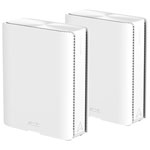 ASUS ZenWiFi BQ16 Mesh pro entier de la maison Wi-Fi 7 Système - paquet de 2 - blanc