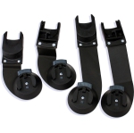 Bumbleride Set of Two Car Seat Adapters for Indie Twin Strollers - Maxi Cosi/Cybex/Nuna/Clek