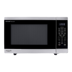 SHARP 1.6 c.u. ft. 1100W Carousel® Countertop Microwave Oven with Inverter Technology