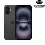 Open Box - Apple iPhone 16 Plus 128GB - Black - Unlocked