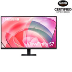 Open Box - Samsung 27" 4K UHD IPS LCD Monitor (LS27D702EANXGO) - Flicker-Free/Blue Light - HDR10