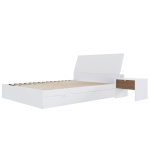 Couleur: Blanc et noyer