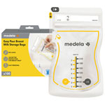 Medela Easy Pour 7 oz. Breast Milk Storage Bags - 100 Pack