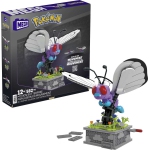 MEGA Ensemble de jouets de construction Pokémon, Motion Butterfree 605 Des morceaux, 7 Inches Tall, Moving Wings, Kids or Adult Collect..