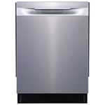 Frigidaire 24" 49dB Top-Control Auto Open Door Hybrid Tub Dishwasher ENERGY STAR (FDHP4336AS) - Stainless Steel
