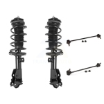 Front Complete Shock Assembly & TOR Link Kit For 2012 Honda Civic Excludes Coupe Si Model KSS-100580