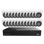 CTVISION 5MP Wired Two Way Audio Security Camera System, 24 Camera Surveillance Kit Outdoor DIY 10TB HDD Included for Home Business Security Camera System