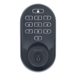 Weiser Halo Clé Wi-Fi Smart Lock Entrée sans clé Deadbolt - Noir mat (9GED24000-003)
