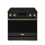 Gordon Ramsay by THOR Kitchen 36 Inch Professional Electric Range with Tilt Panel Touch Control in Black/Bronze