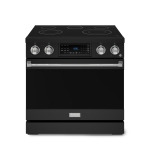 Gordon Ramsay by THOR Kitchen 36 Inch Professional Electric Range with Tilt Panel Touch Control in Black/Stainless Steel