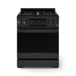 Gordon Ramsay by THOR Kitchen 30 Inch Professional Gas Range with Tilt Panel Touch Control in Black