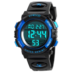 Colour: Black-blue Kids Digital Watch