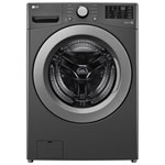 Open Box - LG 5.8 Cu. Ft. Front Load Washer (WM3470CM) - Middle Black - Perfect Condition