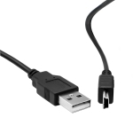 5ft Mini USB Charging Cable for PS3 Controller,Palystion 3 Console,Camera, Garmin GPS, Dash Cam, Hero 3+,MP3 Player