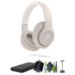 Beats by Dr. Dre Studio Pro Wireless Over-Ear Headphones (Sandstone) Bundle