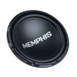 Memphis Audio SRX1244V Street Reference 12" 4-Ohm DVC Component Subwoofer