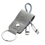 Tylt Keychain USB-C To USB-C Portable Keychain Cable