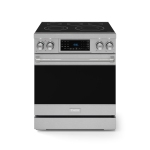 Gordon Ramsay par THOR Cuisine 30 Inch gamme électrique professionnelle avec Tilt Panel Touch Control en acier inoxydable