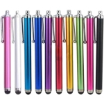 Pack de 10 stylets universels pour écran tactile, 10 couleurs