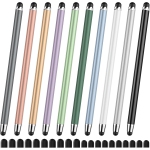 Stylus Pen for Touch Screen,10 PCS Capacitive Stylus Pen for iPad, High Sensitivity & Precision Suitable for All Touch Screens of iPhone/ipad/Android Tablets(10 Stylus Pen + 20