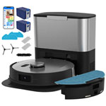 bObsweep UltraVision Robot Vacuum & Mop for Pet Hair with Self-Emptying Dock, LiDAR Mapping, Wi-Fi, 8000Pa - Stainless Steel