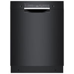 Open Box - Bosch 300 Series 24" 46dB Built-In Dishwasher w/SS Tub (SGE53C56UC) - Black - Scratch & Dent