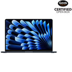 Open Box - Apple MacBook Air 15.3" w/ Touch ID (Fall 2024) - Midnight (Apple M3 / 24GB RAM / 512GB SSD) - En