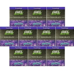 Gel Blaster Gellets - Official Refill Ammo for Gel Blasters - Increased Blasting Performance and Accuracy - Non-Toxic, No Cleanup, Stain-Free (100,000 - Purple)