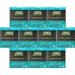 Gel Blaster Gellets - Official Refill Ammo for Gel Blasters - Increased Blasting Performance and Accuracy - Non-Toxic, No Cleanup, Stain-Free (100,000 - Teal)