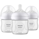Philips Avent Natural Response 4 oz. Baby Bottle Set - 3 Pack