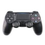 Double Vibration 4 Wireless Controller For (PS4/PS TV/PS Now) - Jet Black