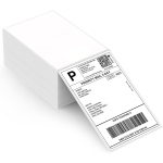 MUNBYN Thermal Label, 4x6", White, 1 Roll, 500 Sheets