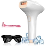 PIEEF Ice Cooling Hair Removal Device for Women and Men, At Home Hair Epilator Machine