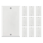 Colour: Blank 1 Gang White