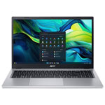 Acer Aspire Go 15 15.6" Laptop - AMD Ryzen 5 7520U - 16GB LPDDR5 - 1TB SSD - Windows 11 Home - Silver