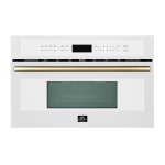 Forno Oliena Espresso Blanc 30 Four à convection micro-ondes intégré de pouce, 1.6 Cu.ft., 1000W/1750W