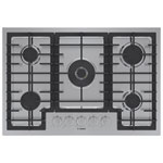 Open Box - Bosch 30" 5-Burner Gas Cooktop (NGM8058UC) - Stainless Steel - Scratch & Dent