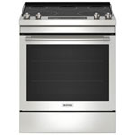 Open Box - Maytag 30" 6.4 Cu. Ft. Slide-In Electric Air Fry Range (YMES8800PZ) - Stainless - Perfect Condition