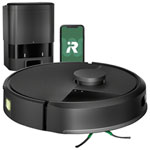 IRobot Roomba 105 Aspirateur robot Vac pour multi-surface avec quai d'aspiration automatique, Wi-Fi, LiDAR - noir
