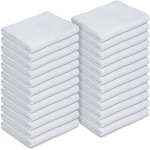 Colour: Plain White Bar Mops