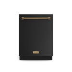 Gordon Ramsay by THOR Kitchen 24" Front-Control Mineral Assisted Dry Stainless Steel Tub Dishwasher - Black/Bronze