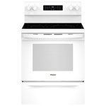 Open Box - Whirlpool 30" 5.3 Cu. Ft. Freestanding Electric Air Fry Range (YWFES5030RW) - White - Perfect Condition